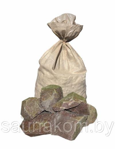 Камень "Кварцит малиновый" колотый, фракция 120-210 мм, мешок 40 кг - фото 1 - id-p222414634