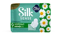 Ola! Silk Sense CLASSIC WINGS SINGLES NORMAL прокладки толстые Ромашка в инд. уп.9