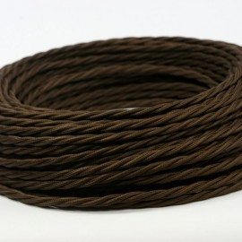 Ретро провод витой КОМП+КОМП Шоколад ОТМ-Групп (50м)