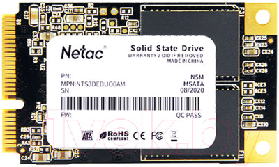 SSD диск Netac N5M 256GB (NT01N5M-256G-M3X) - фото 1 - id-p222412948