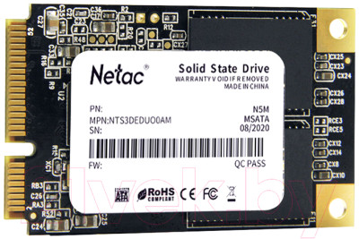 SSD диск Netac N5M 256GB (NT01N5M-256G-M3X) - фото 2 - id-p222412948