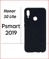 Чехол-накладка Huawei Honor 10 Lite HRY-LX1 (силикон) черный