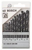 Набор из 13 свёрл по металлу HSS-R, DIN 338 Bosch 1,5; 2; 2,5; 3; 3,2; 3,5; 4; 4,5; 4,8; 5; 5,5; 6; 6,5 mm