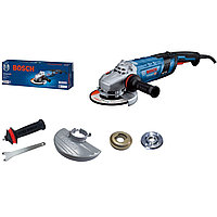 Одноручная углошлифмашина BOSCH GWS 30-180 B в кор (2800 Вт, диск 180х22 мм) (06018G0000)