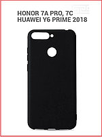 Чехол-накладка Huawei Y6 Prime 2018 ATU-L31 (силикон) черный