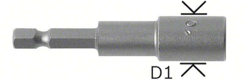 Торцовые ключи Bosch 65 мм x 1/4" (2608550562) - фото 1 - id-p222419219