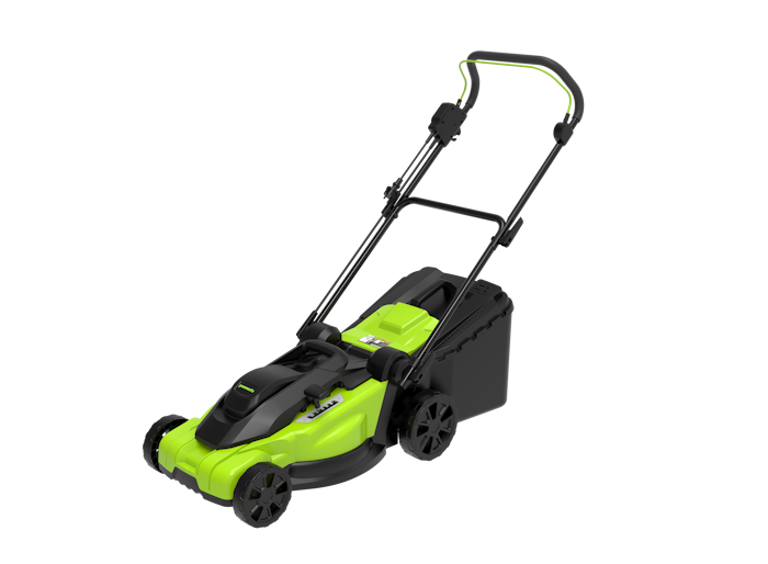 Газонокосилка электрическая Greenworks LM2000 2000Вт 43см - фото 1 - id-p222420539