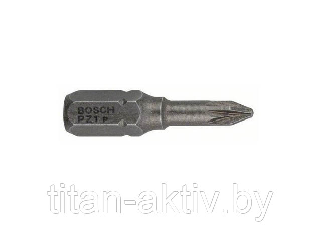 Насадка (бита) крестообразная PZ1 25 мм BOSCH Extra Hart ( посадочн. шестигранник 1/4 "")