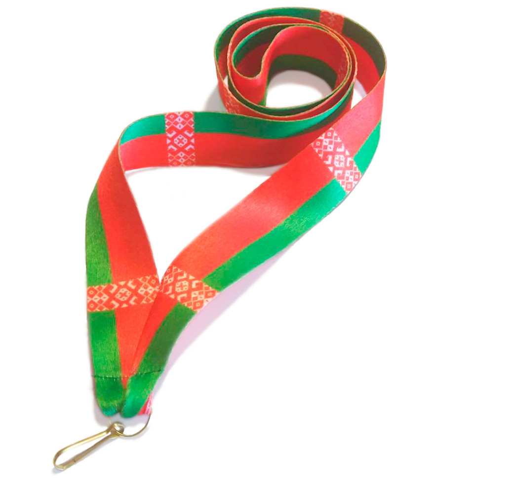 Лента для медали "Беларусь" с орнаментом - фото 1 - id-p222423339
