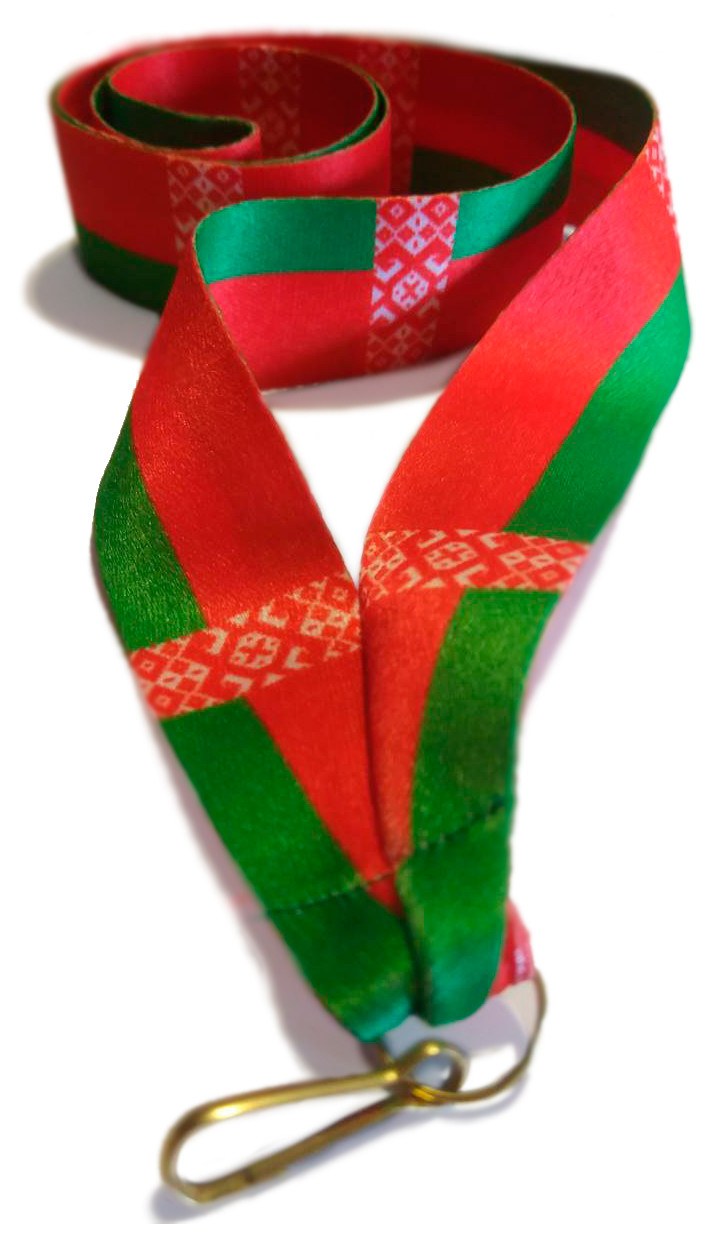 Лента для медали "Беларусь" с орнаментом - фото 2 - id-p222423339