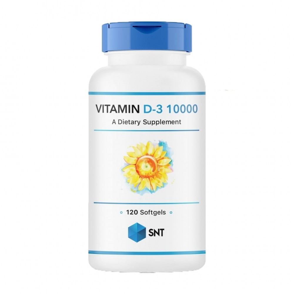 SNT Vitamin D3 Ultra 10000 IU 90 капс - фото 1 - id-p222423345