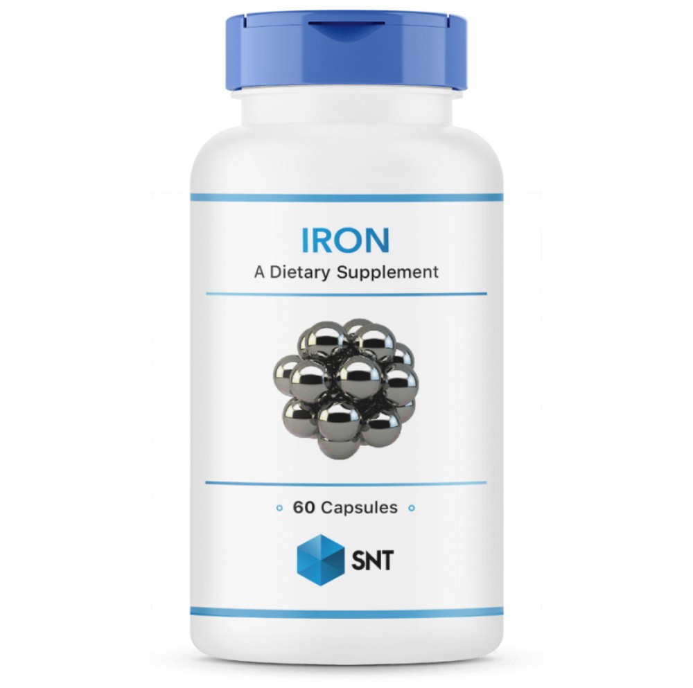 SNT Iron 36 мг 60 капс - фото 1 - id-p222423368