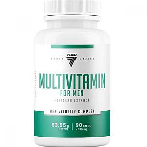 Витамины, минералы и жирные кислоты TREC NUTRITION Multivitamin for men 90 капс