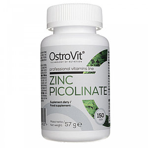 Витамины, минералы и жирные кислоты OstroVit Zinc Picolinate 150 таб