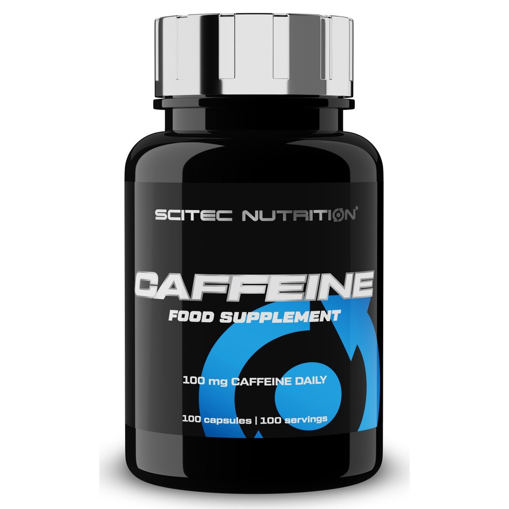 Предтренировочные комплексы и энергетики Scitec Nutrition Caffeine 100 капс
