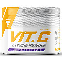 Витамины, минералы и жирные кислоты TREC NUTRITION Vit C + Lysine 300 г