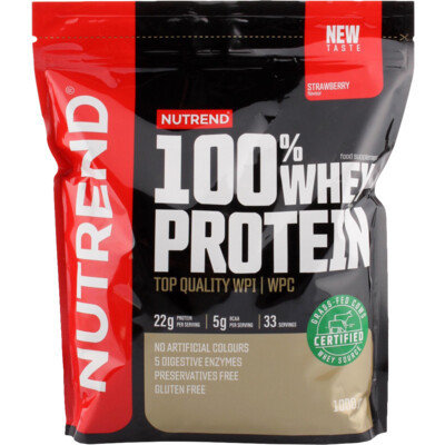 Протеин NUTREND 100% Whey Protein 1000 г, фото 2