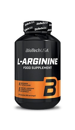 Аминокислоты и BCAA BioTechUSA L-Arginine 90 капс, фото 2