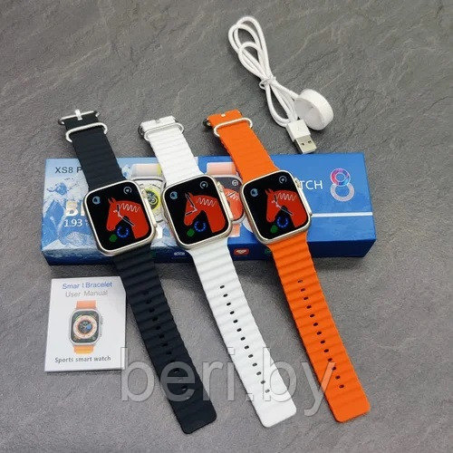 Умные часы Smart Watch XS8 PRO Ultra, GPS, Кислород крови, мониторинг артериального давления - фото 10 - id-p222423426