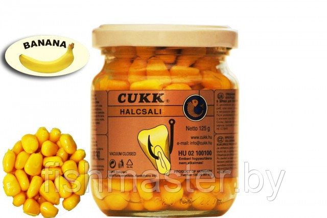 Кукуруза CUKK сладкая 220мл Банан цв. Желтый - фото 1 - id-p222423732