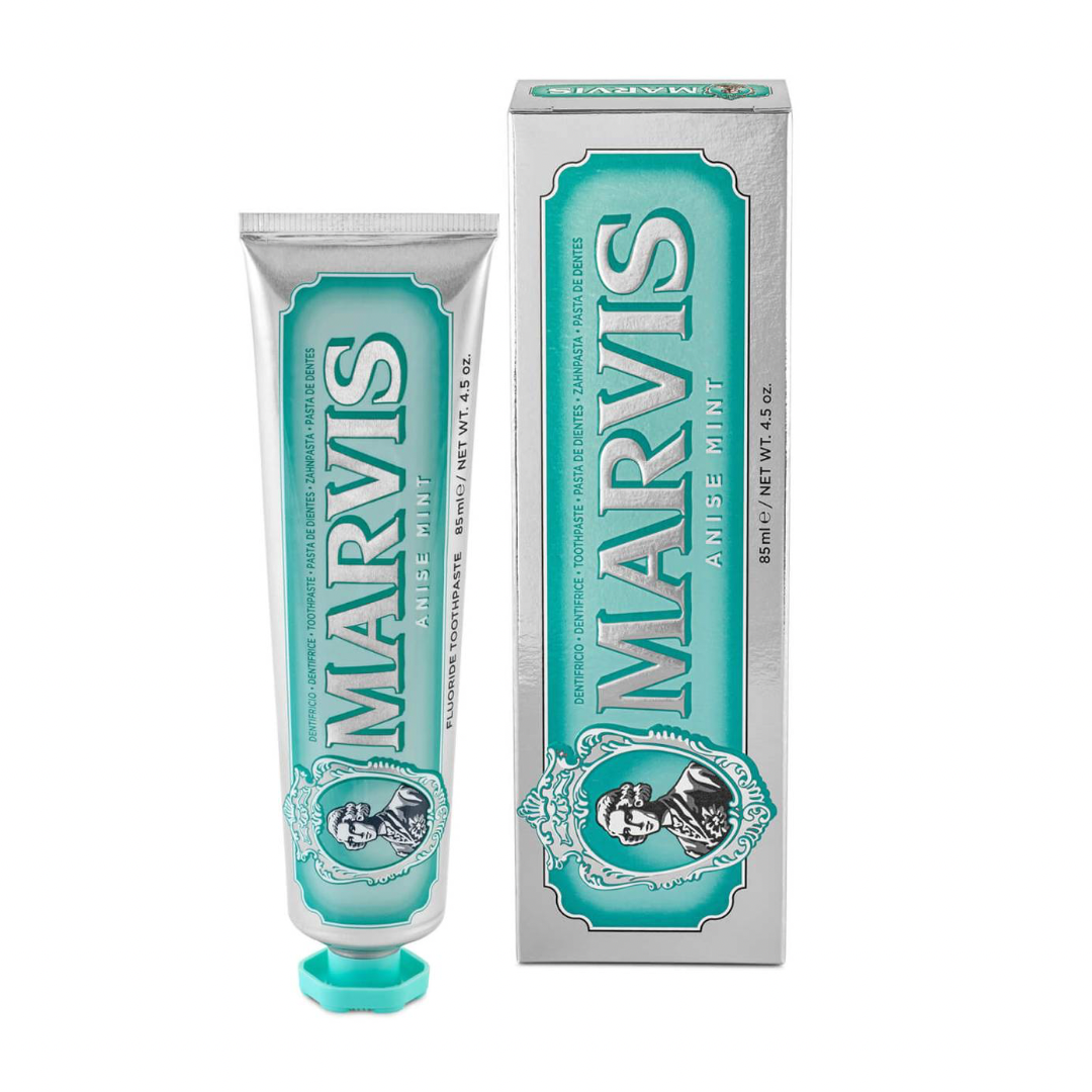 Зубная паста Мята и Анис Mint Marvis Anise Mint Toothpaste - фото 3 - id-p222423781