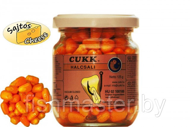 Кукуруза CUKK сладкая 220мл Сыр цв. Оранжевый - фото 1 - id-p222423745