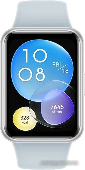 Умные часы Huawei Watch FIT 2 Active международная версия (серо-голубой) - фото 2 - id-p222425752