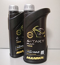 4-Takt Plus 10W40  MANNOL 7202 полусинтетика, 1л MOTO  95753