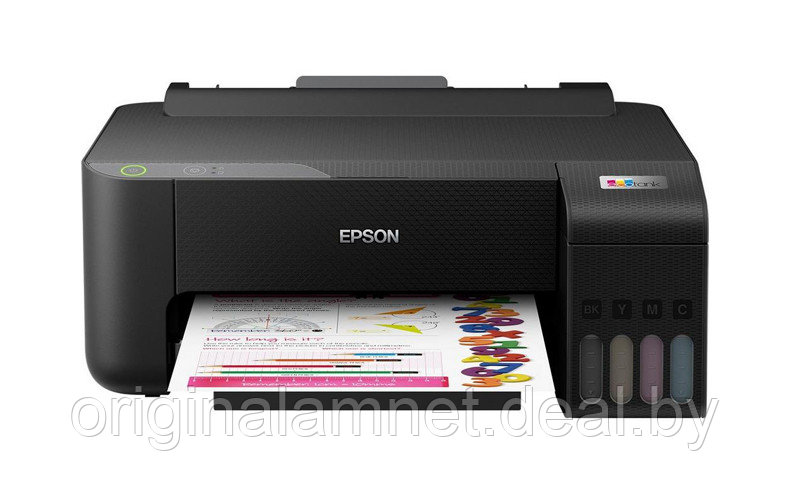 Принтер Epson L1210 с оригинальной СНПЧ и чернилами ORIGINALAM.NET 127мл