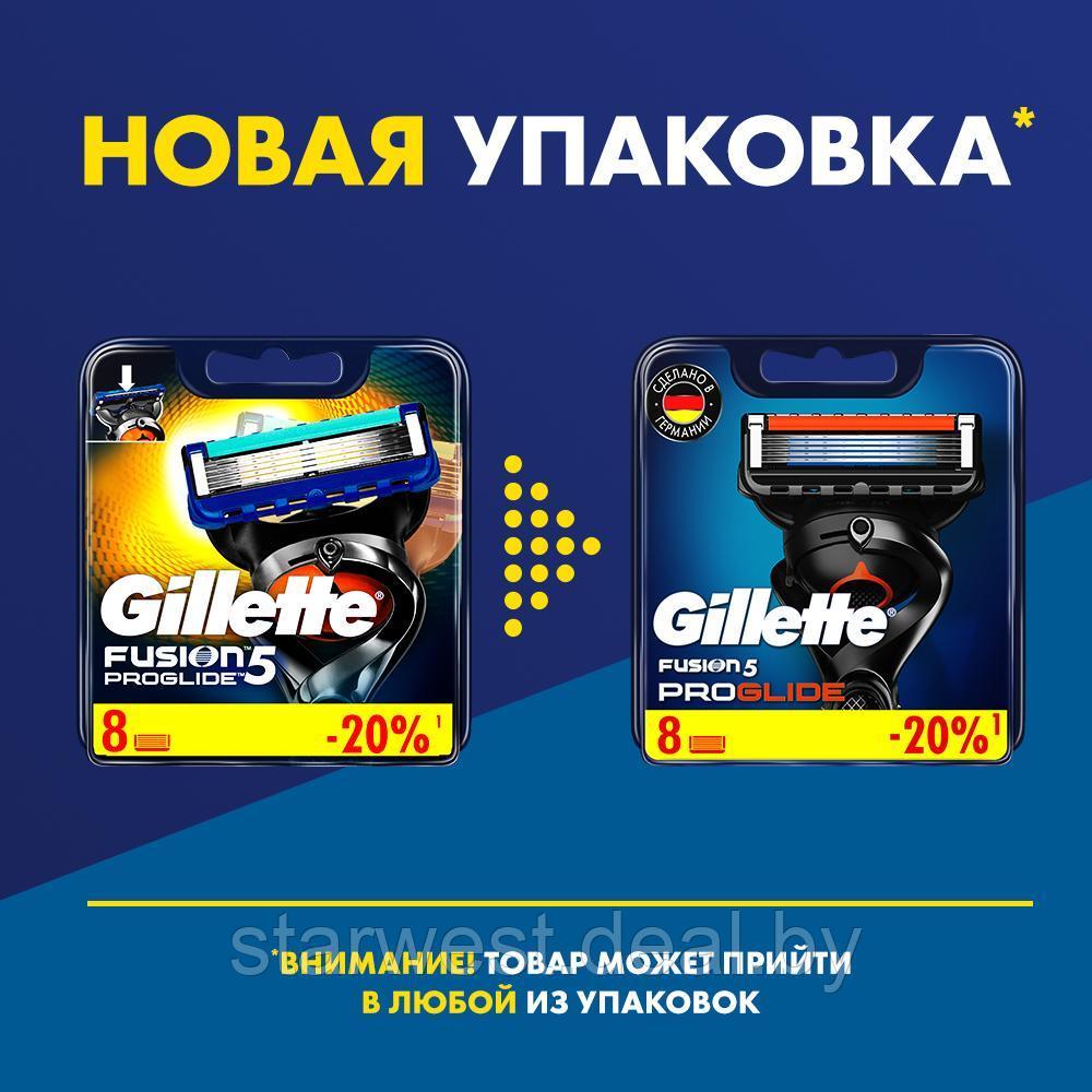 Gillette Fusion 5 Proglide 8 шт. Мужские сменные кассеты / лезвия для бритья - фото 5 - id-p222427649