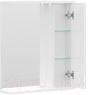Шкаф с зеркалом для ванной Volna Joli 50 R - фото 2 - id-p221771077