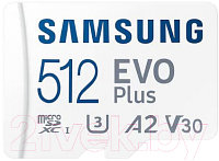 Карта памяти Samsung Evo Plus MicroSD 512GB (MB-MC512KA/RU)