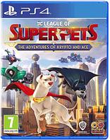 PS4 Уценённый диск обменный фонд DC League of Super Pets: The Adventures of Krypto and Ace для PlayStation 4 /