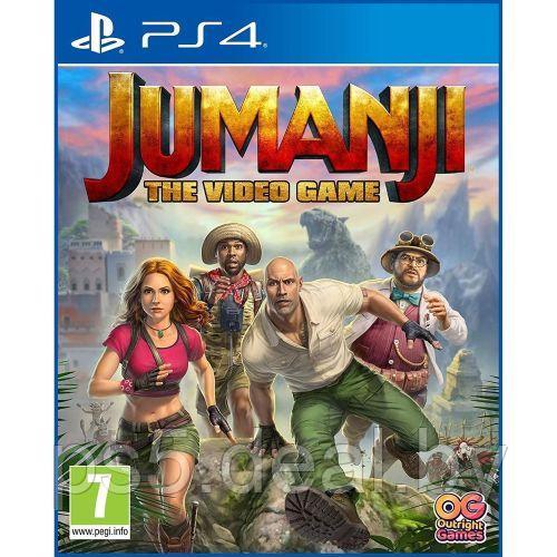 PS4 Уценённый диск обменный фонд Jumanji: The Video Game для PlayStation 4 / Игра Джуманджи ПС4 - фото 1 - id-p222429833