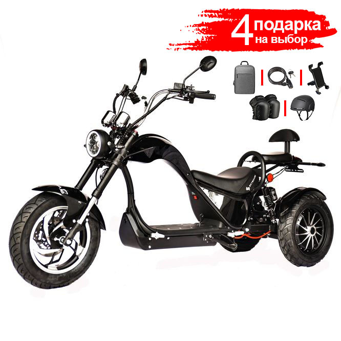 Электроскутер Skyboard Elbrus Chopper 4000W - фото 1 - id-p222434124