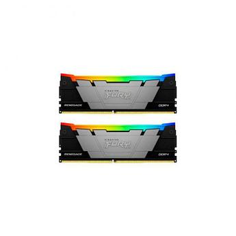 Модуль памяти Kingston Fury Renegade Black RGB DDR4 DIMM 3200Mhz PC25600 CL16 - 64Gb (2x32Gb)