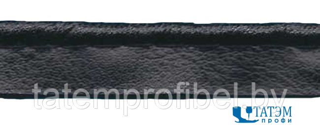Кант кожаный 10 мм, черный, уп. 50 ярд.