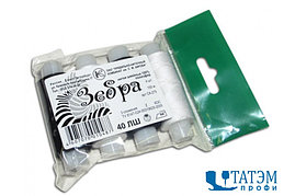 Набор ниток 40 ЛШ "Зебра", ассорти, 150 м, 4 бобины в наборе