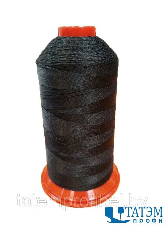 Нитки Polyart FR 030 (2500 м) огнестойкие, черный, Ozen Iplik, Турция