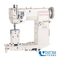 Двухигольная швейная колонковая машина Golden Wheel CS-7364L-BT (комплект)