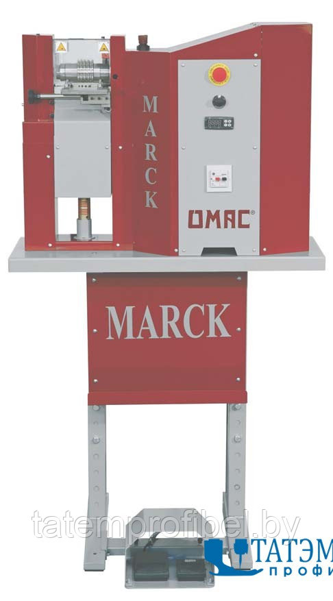 Машина для маркировки, подрезки, горячего тиснения и обжига краев OMAC MARCK, Италия - фото 1 - id-p222440643