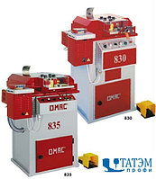 Машины для дублирования / подрезки (триммер), округления и полировки кромок ремней OMAC 830 и OMAC 835, Италия