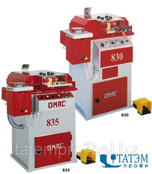 Машины для дублирования / подрезки (триммер), округления и полировки кромок ремней OMAC 830 и OMAC 835, Италия - фото 1 - id-p222440668