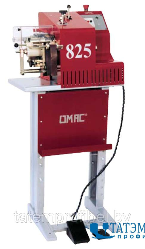 Вертикальная машина для дублирования / подрезки (триммер) и округления кромок ремней OMAC 825, Италия - фото 1 - id-p222440675