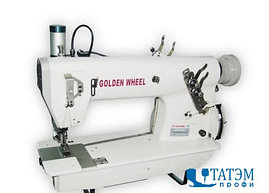 Двухигольная швейная машина цепного стежка Golden Wheel CS-5942 (комплект)