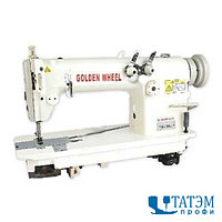 Двухигольная швейная машина цепного стежка Golden Wheel CS-5912DY (комплект)
