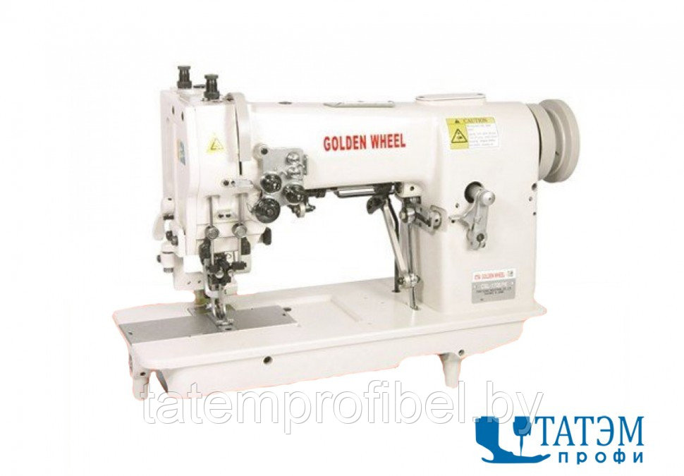 Двухигольная швейная машина типа «мережка» Golden Wheel CSL-1720P (комплект) - фото 1 - id-p222441547
