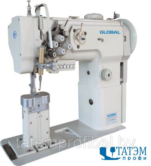 Колонковая швейная машина Global UP 1646 OS (комплект) - фото 1 - id-p222440780