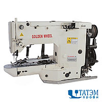Пуговичная швейная машина челночного стежка Golden Wheel CS-8151-555 (комплект)