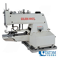 Пуговичная швейная машина цепного стежка Golden Wheel CSB-7100T (комплект)